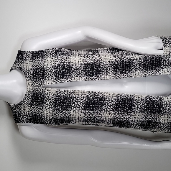 BCBGeneration, black and white plaid vest - Picture 3 of 13